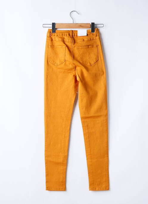 Pantalon slim orange VILA pour femme