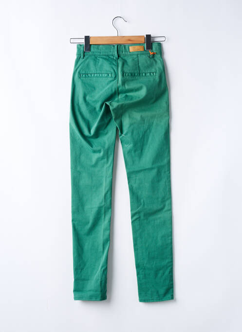 Pantalon slim vert HAPPY pour femme