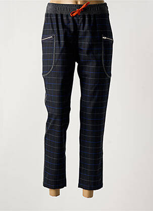 Pantalon slim taille élastique taille normale bleu MADO ET LES AUTRES femme