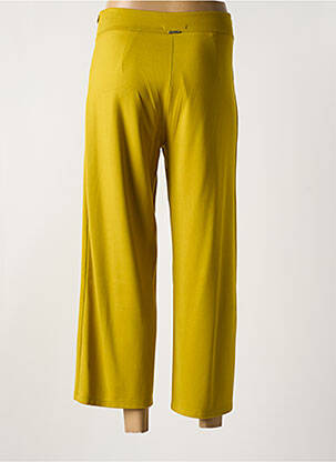 Pantalon 7/8 stretch vert MALOKA femme
