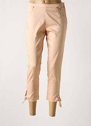 Pantacourt taille haute taille haute rose MADO ET LES AUTRES femme