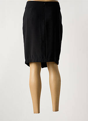 Jupe mi-longue taille à pinces noir MADO ET LES AUTRES femme