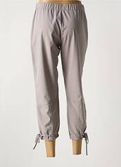 Pantacourt gris QUATRE VINGT JOURS pour femme seconde vue