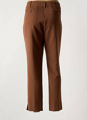 Pantalon 7/8 marron QUATRE VINGT JOURS pour femme seconde vue