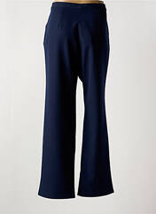 Pantalon droit bleu FELINO pour femme seconde vue