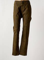 Pantalon slim marron MADO ET LES AUTRES pour femme seconde vue