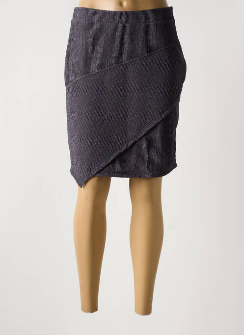 Jupe courte gris MALOKA pour femme
