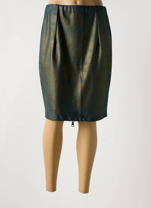 Jupe mi-longue vert REVD'ELLE pour femme