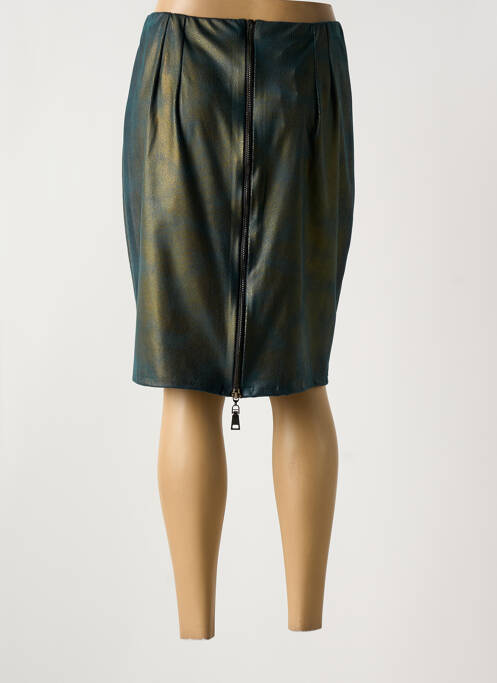 Jupe mi-longue vert REVD'ELLE pour femme