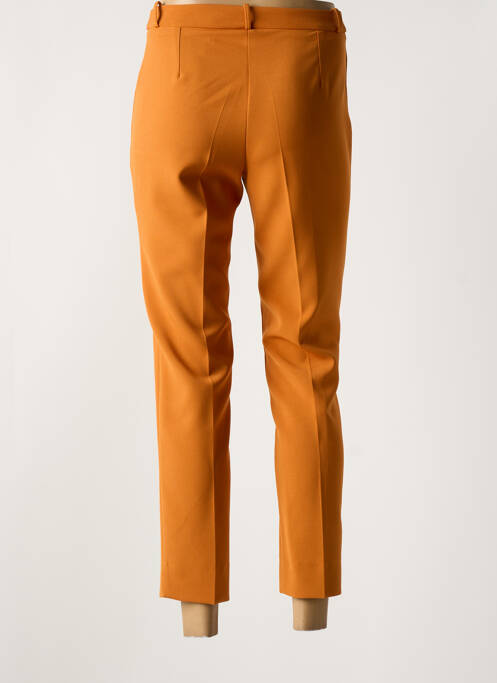 Pantalon 7/8 orange HIPPOCAMPE pour femme