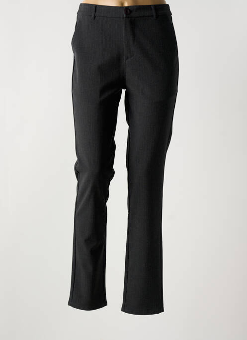 Pantalon chino gris I.QUING pour femme