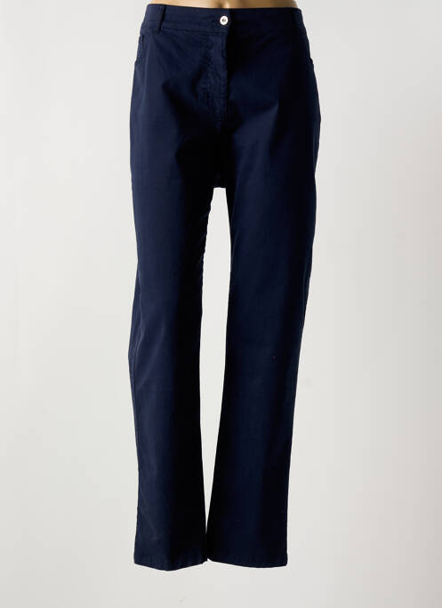 Pantalon slim bleu MALOKA pour femme