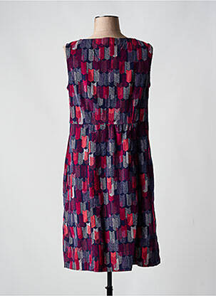 Robe mi-longue sans manche sans manche bleu LILY & ME femme