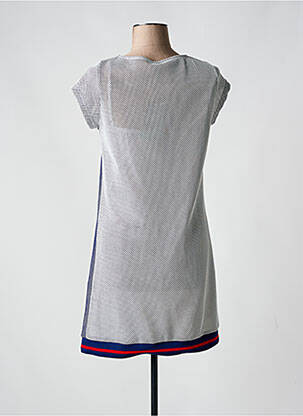 Robe courte manches courtes manches courtes bleu SMASH WEAR femme