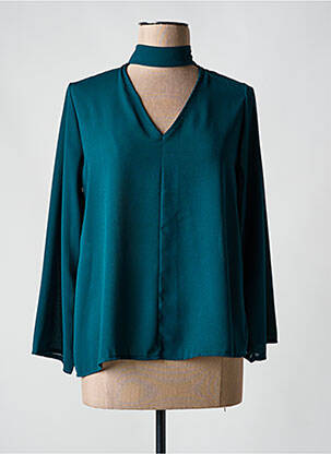Blouse manches 3/4 manches 3/4 vert GARCONNE femme