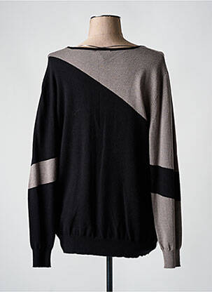 Pull stretch manches longues gris FELINO femme