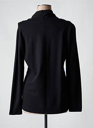 T-shirt manches longues manches longues noir MALOKA femme