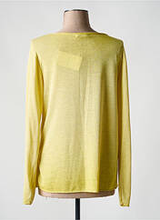 Pull jaune ANDROMEDE pour femme seconde vue