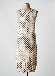 Robe mi-longue beige KOKOMARINA pour femme seconde vue