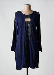 Robe mi-longue bleu MALOKA pour femme seconde vue