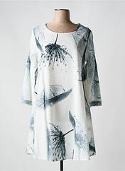 Robe mi-longue gris BELLA BLUE pour femme seconde vue