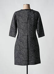 Robe mi-longue noir MALOKA pour femme seconde vue