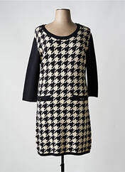 Robe mi-longue noir PURPLEROSE pour femme seconde vue