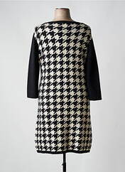 Robe mi-longue noir PURPLEROSE pour femme seconde vue