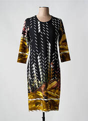 Robe mi-longue noir QUATRE VINGT JOURS pour femme seconde vue