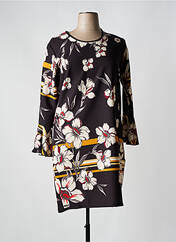 Robe mi-longue noir QUATRE VINGT JOURS pour femme seconde vue