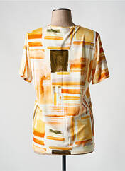 T-shirt orange QUATRE VINGT JOURS pour femme seconde vue