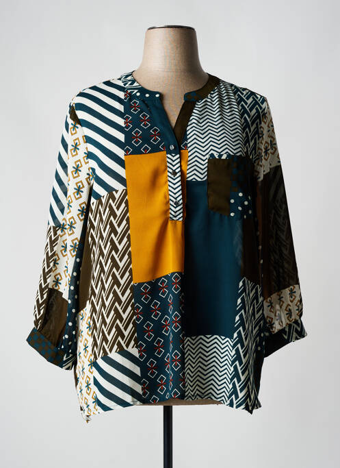 Blouse vert HALO PARIS pour femme