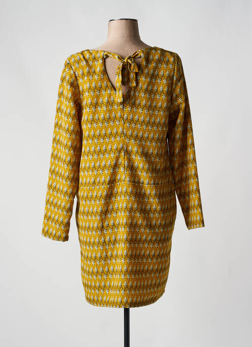 Robe courte jaune LES FILLES DE NEAUX pour femme