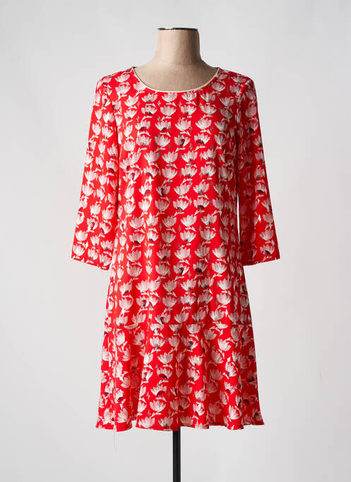 Robe courte rouge FILLE A SUIVRE pour femme