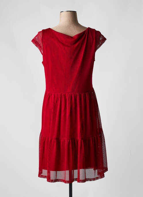 Robe courte rouge SMASH WEAR pour femme