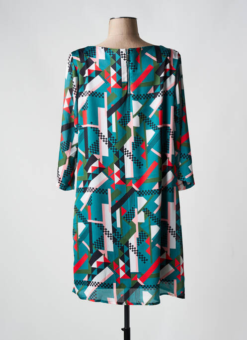 Robe courte vert VEGA'S pour femme