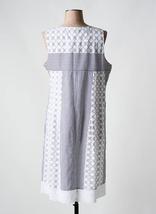 Robe mi-longue bleu FIGURE LIBRE pour femme