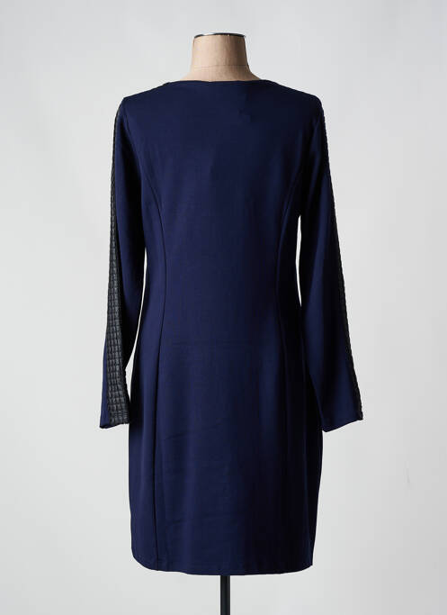 Robe mi-longue bleu MALOKA pour femme