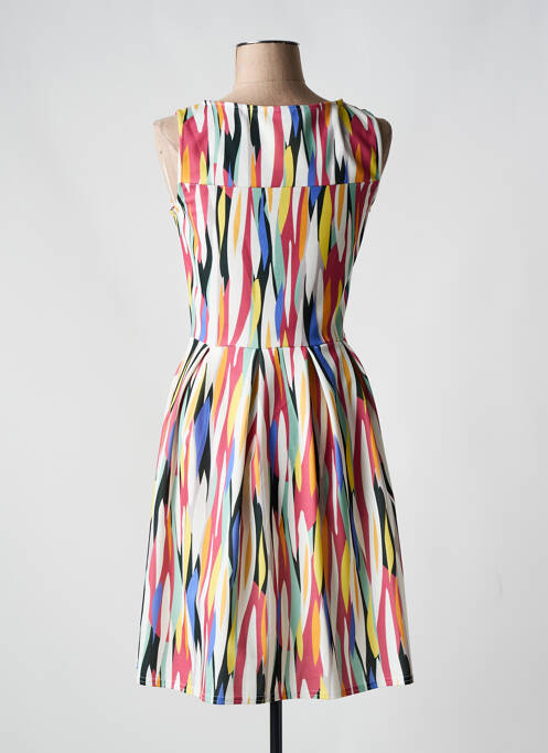 Robe mi-longue jaune FILLE A SUIVRE pour femme