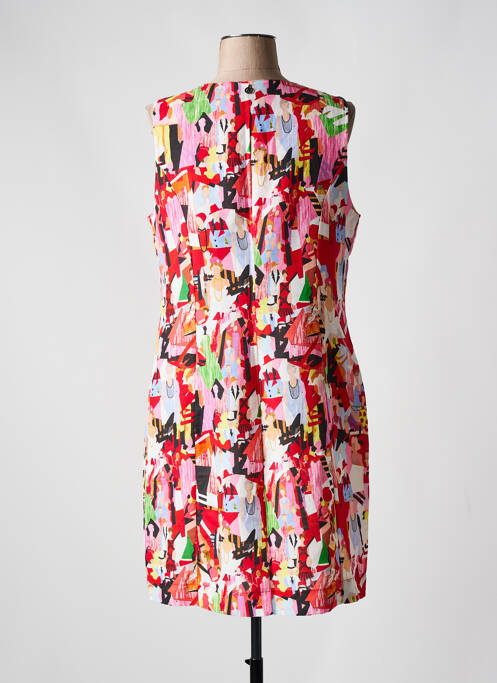 Robe mi-longue rouge MALOKA femme