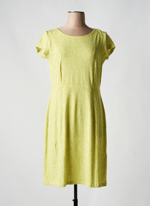 Robe mi-longue vert LILY & ME pour femme