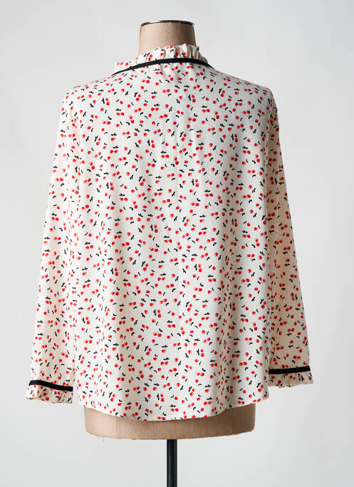 Top beige HIPPOCAMPE pour femme