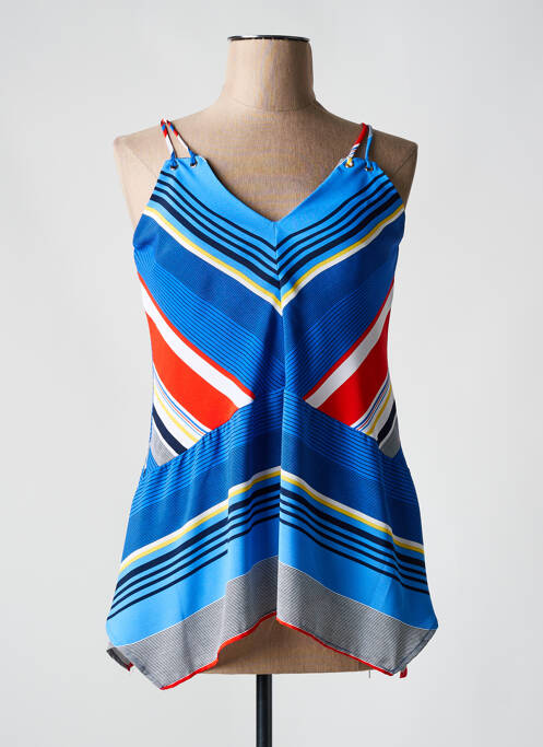 Top bleu JUS D'ORANGE pour femme