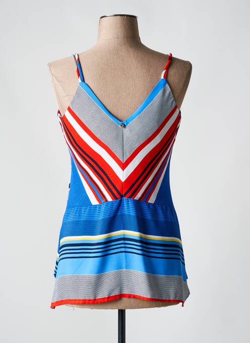 Top bleu JUS D'ORANGE pour femme