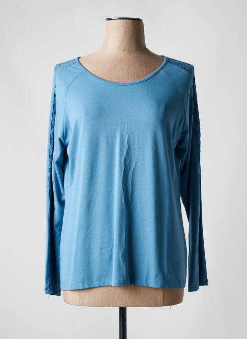 T-shirt bleu MALOKA pour femme