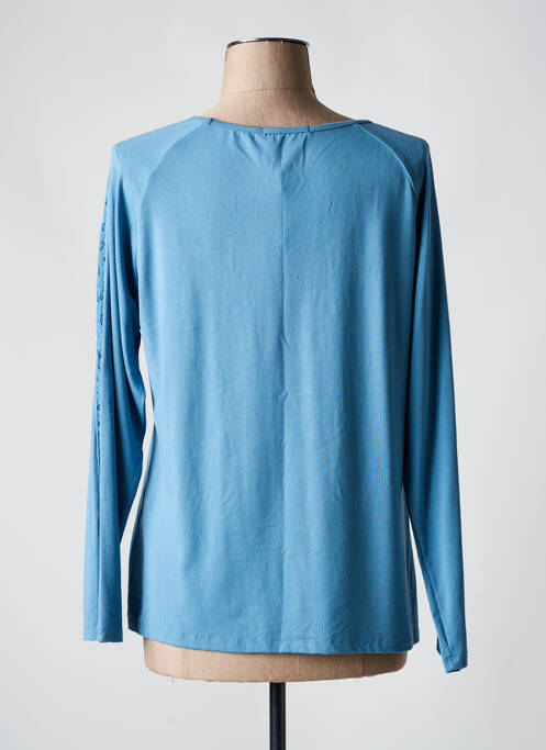 T-shirt bleu MALOKA pour femme