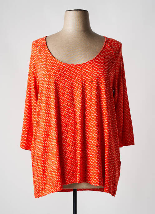 T-shirt orange LA FIANCEE DU MEKONG pour femme