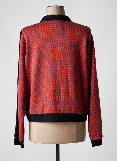 Veste casual orange MALOKA pour femme