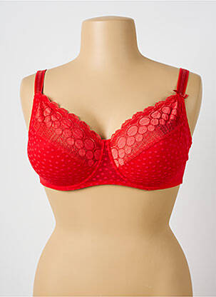 Soutien-gorge haut soutien-gorge emboitant haut soutien-gorge emboitant rouge BARBARA femme
