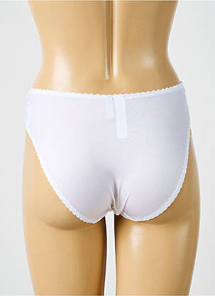Culotte tissage dentelle blanc BARBARA femme
